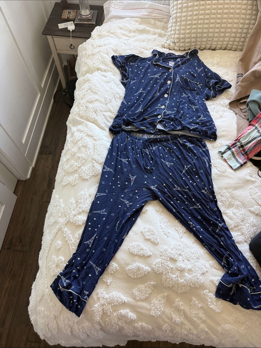 Women's Paris and Stars PJ set